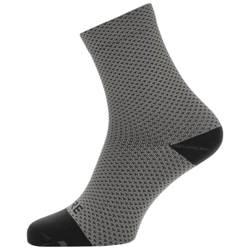 GORE C3 Dot Mid Socks graphite grey/black zokni